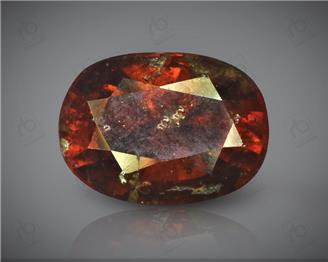 Natural Hessonite Garnet (Gomed) Certified  7.15 Cts ( 1219 )